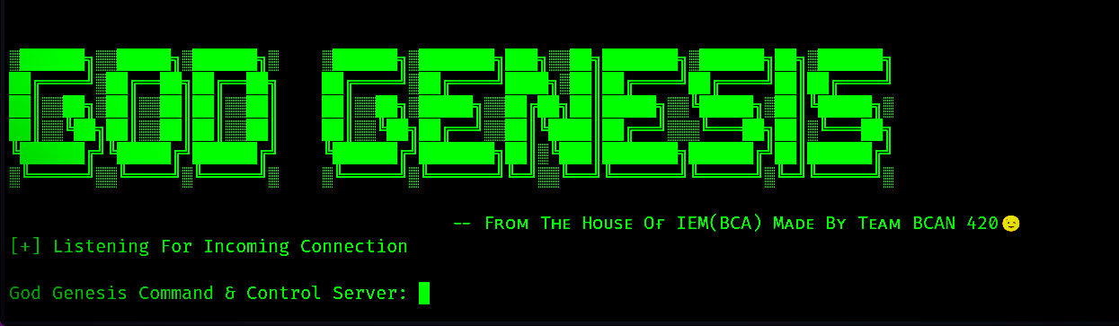 God Genesis